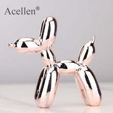 Load image into Gallery viewer, Plating balloon dog Statue Resin Sculpture Home Decor Modern Nordic Living Room Animal Figures
