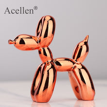 Load image into Gallery viewer, Plating balloon dog Statue Resin Sculpture Home Decor Modern Nordic Living Room Animal Figures
