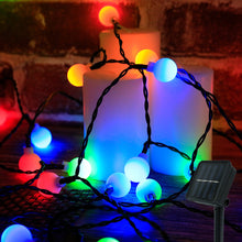 Load image into Gallery viewer, Outdoor solar lights garland with 100 Led String Fairy Light for Garden, Christmas Garland
