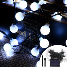 Load image into Gallery viewer, Outdoor solar lights garland with 100 Led String Fairy Light for Garden, Christmas Garland
