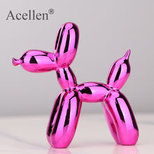 Load image into Gallery viewer, Plating balloon dog Statue Resin Sculpture Home Decor Modern Nordic Living Room Animal Figures
