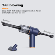 Load image into Gallery viewer, Cordless Handheld Air Duster Vacuum Cleaner Portable Mini Air Blower for Computer, Keyboard, Laptop, and Car
