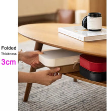 Load image into Gallery viewer, 38cm Nordic Living Room Bedroom Foldable Paper Bench Table Round Stool Plegable Chair Creative Fashion Stool
