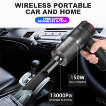 Load image into Gallery viewer, 2 in 1 Wireless Car Mini Vacuum Cleaner with Blowing And Suction Dual-purpose For Interior
