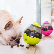 Load image into Gallery viewer, Interactive Pet Toy that Increases  IQ Treat Ball with Feed Bowl Tumbler Food Dispenser for Training
