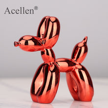 Load image into Gallery viewer, Plating balloon dog Statue Resin Sculpture Home Decor Modern Nordic Living Room Animal Figures
