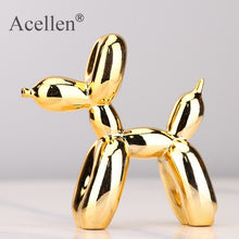 Load image into Gallery viewer, Plating balloon dog Statue Resin Sculpture Home Decor Modern Nordic Living Room Animal Figures
