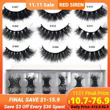 Load image into Gallery viewer, RED SIREN Mink Lashes 5/10/50 Pairs for Fluffy Real Hair,  Natural Eyelashes, Short Wispy in Bulk
