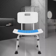 Load image into Gallery viewer, Non-slip Bath Chair Stool Cushion Height Adjustable Elderly Tub Shower Bench
