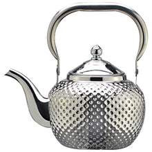 Load image into Gallery viewer, Stainless Steel Teapot Lifting Handle with Tea Filter Silver Or Gold Suitable for Induction Cooker Stove Top Kettle
