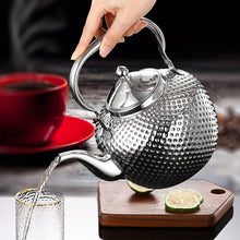 Load image into Gallery viewer, Stainless Steel Teapot Lifting Handle with Tea Filter Silver Or Gold Suitable for Induction Cooker Stove Top Kettle
