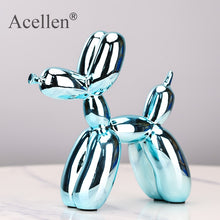 Load image into Gallery viewer, Plating balloon dog Statue Resin Sculpture Home Decor Modern Nordic Living Room Animal Figures
