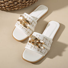 Load image into Gallery viewer, Luxury Designer Sandals with Chains For Women
