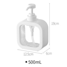 Load image into Gallery viewer, Bathroom Soap Dispensers Refillable for Lotion, Shampoo, and Shower Gel Holder Travel Dispenser
