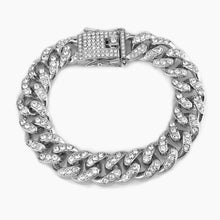 Load image into Gallery viewer, Rhinestone Cuban Link Chain Bracelet Iced Out for Women and Men Jewelry
