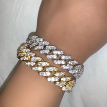 Load image into Gallery viewer, Rhinestone Cuban Link Chain Bracelet Iced Out for Women and Men Jewelry
